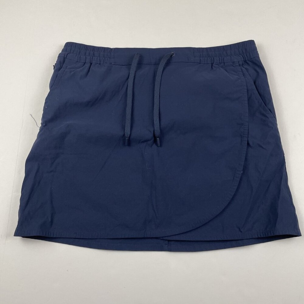 Eddie Bauer Tulip Hem Skort Women’s Size M Blue Active Athletic Golf Tennis